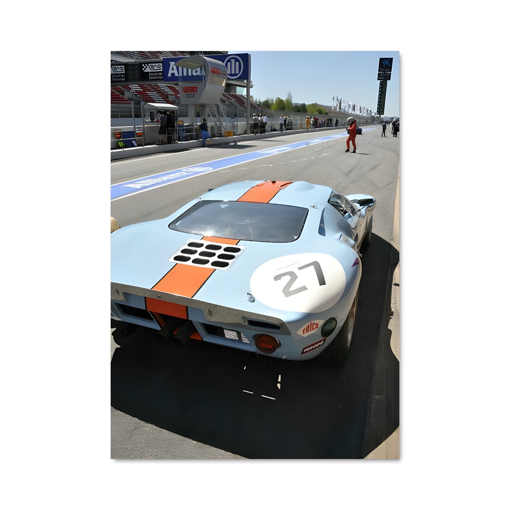 Poster GT40 Racing Spirit